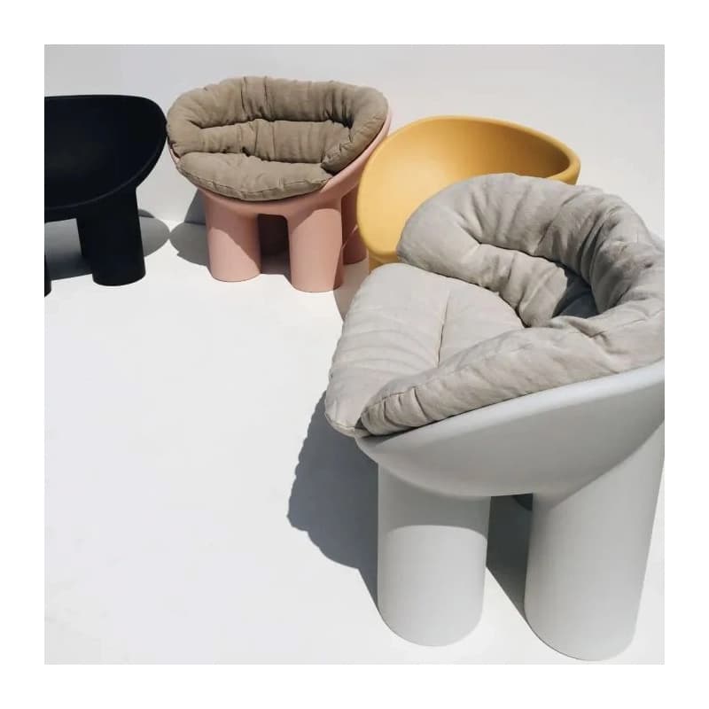 Fauteuil Roly Poly Rouge Brique DRIADE