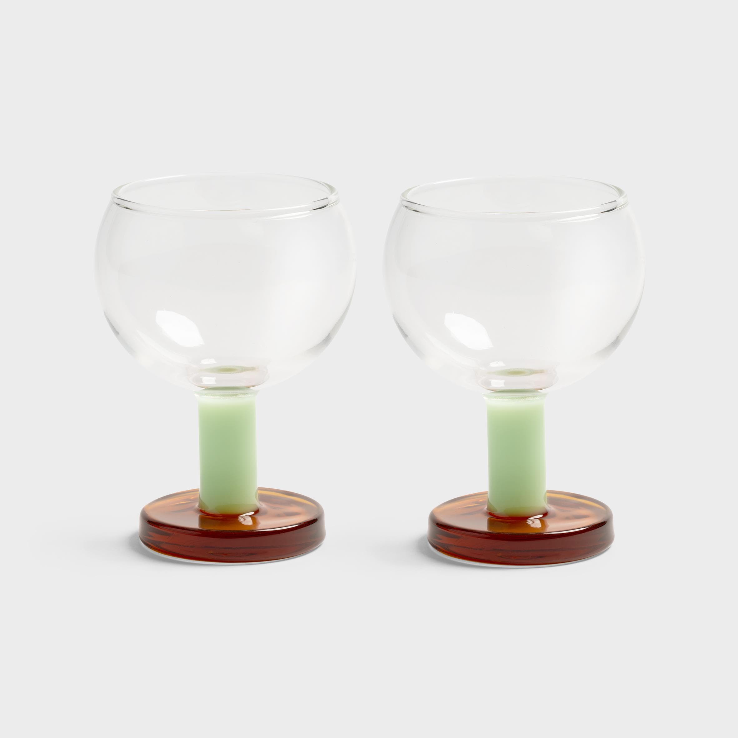 Glass Cantine Amber (lot de 2)